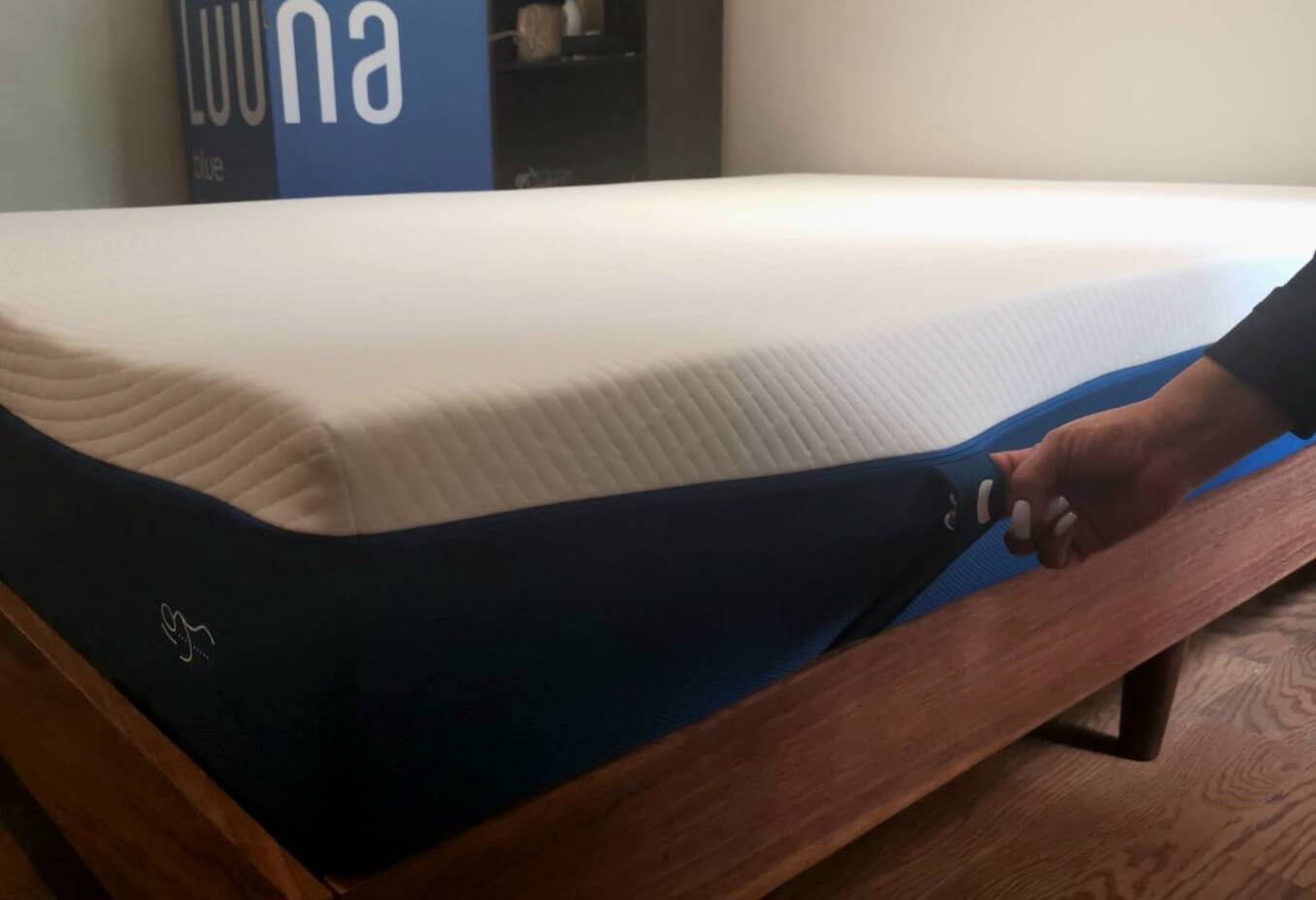 asas colchon luuna blue